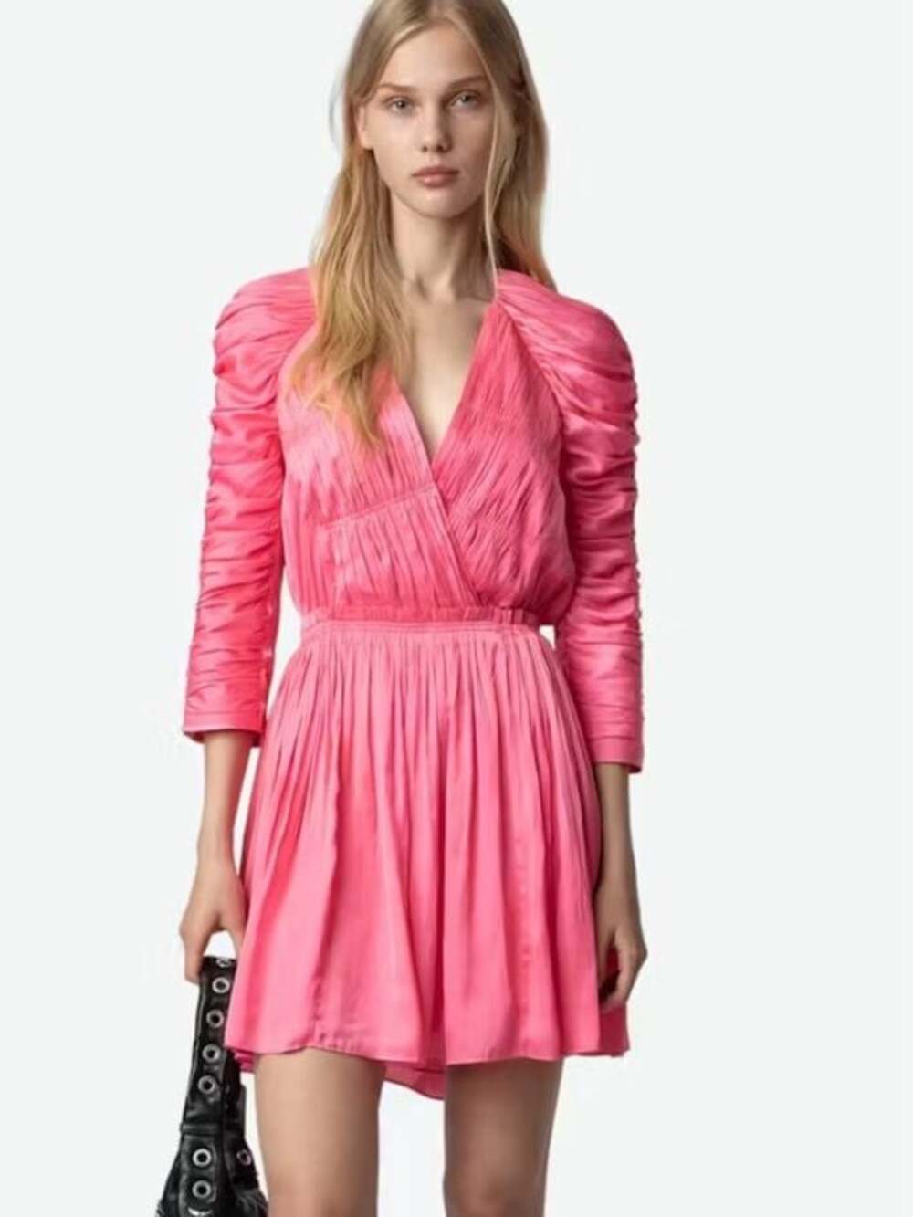 Zadig & Voltaire Realine Satin Dress